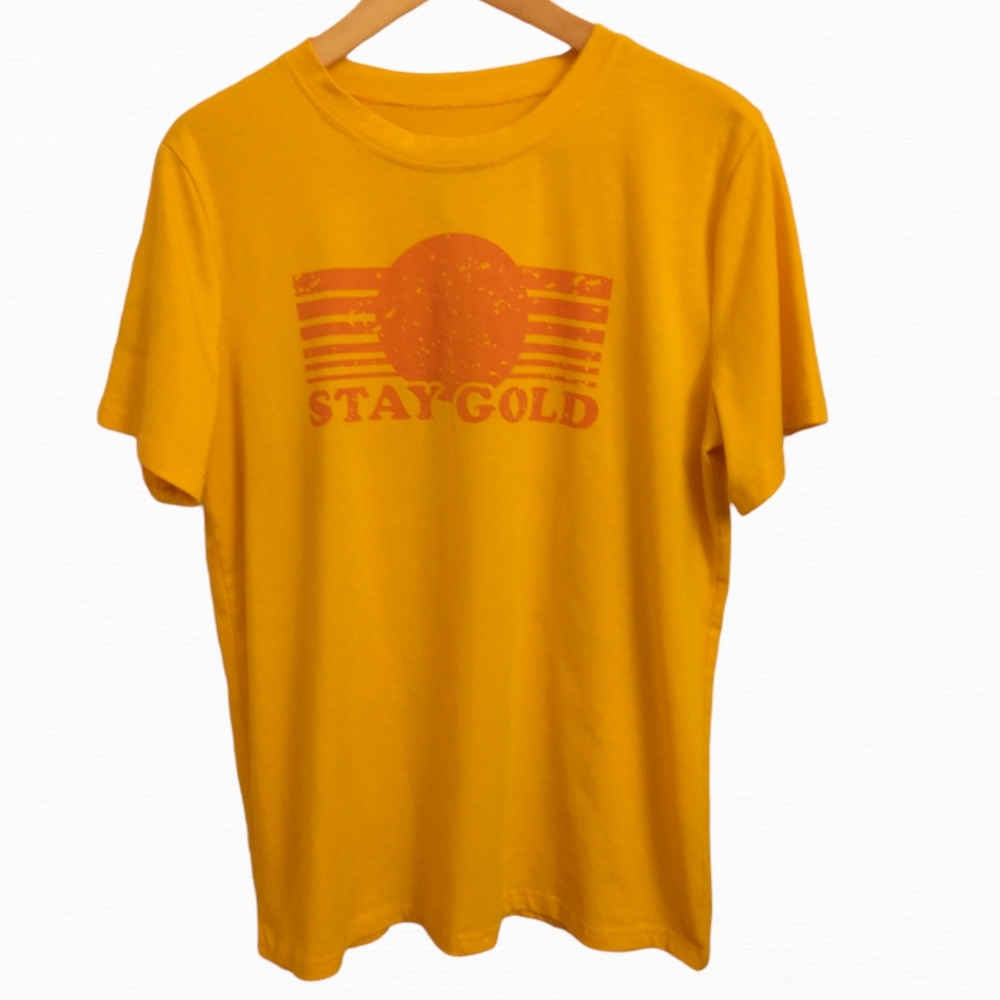 Stay Gold XL unisex Tshirt NWOT